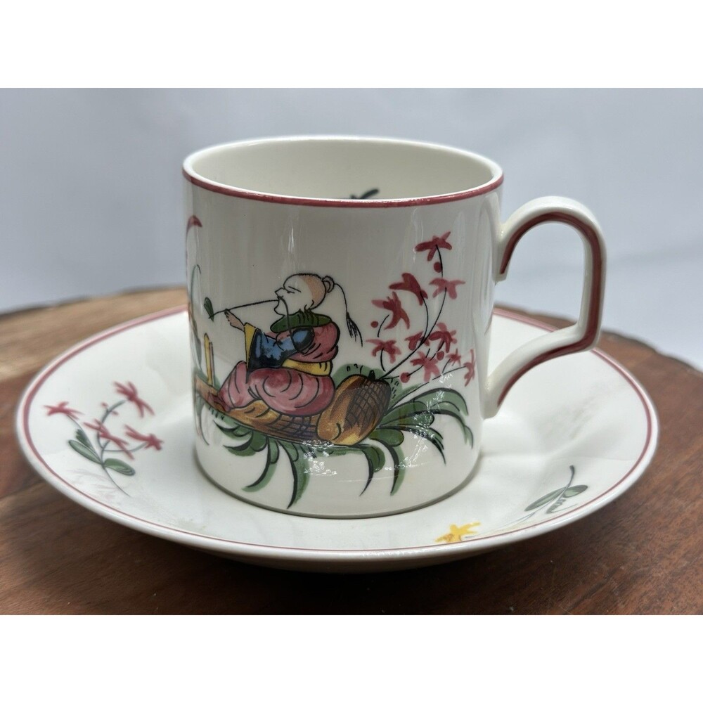 Villeroy & Boch Mandarin Coffee Tea Mug Cup & Saucer Set Luxembourg